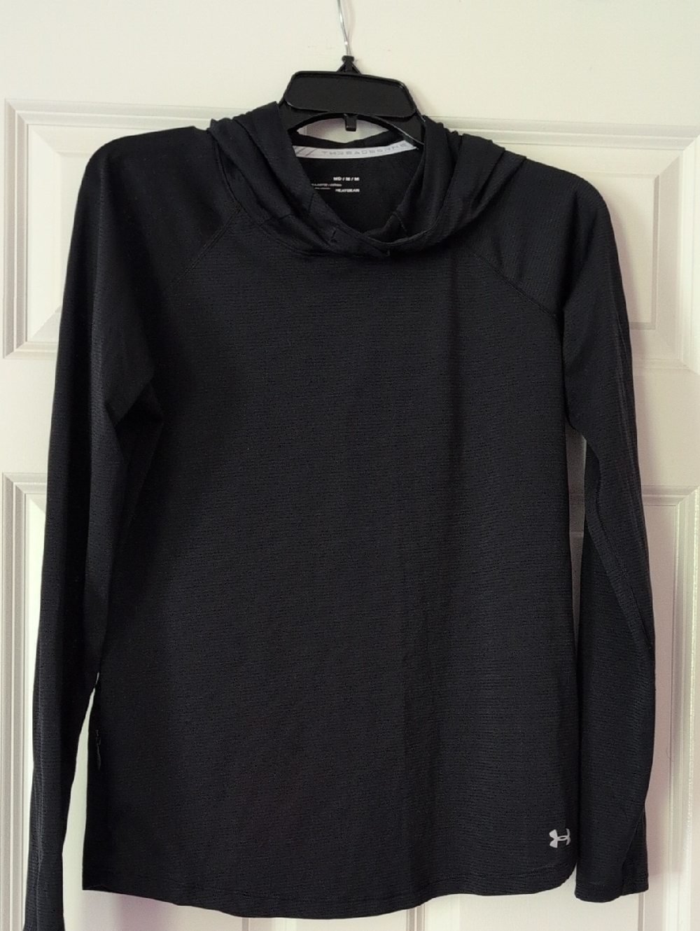 Under Armour Black Hooded Long Sleeve Top